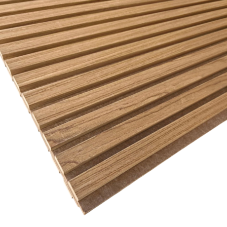MDF Acoustic Premium Wall Panel - Exclusive Brown PET (2400x600x21mm) - Box of 2