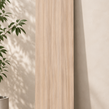 Wood Effect WPC Laminated Wall Panel Box of 4 Panels (2400x600mm) | KYNORA DECOR