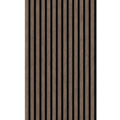 Acoustic Wall Panels - Coffee Brown - box of 2 panels (2400x600mm) | KYNORA DECOR