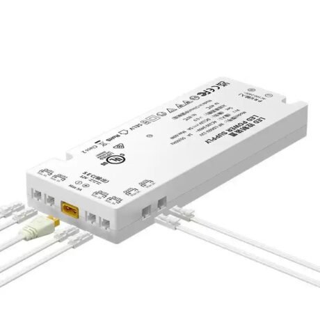 DIY Plug-In 24V 100W LED Driver with AU Plug & 3-Way Splitter Cable – SAA/RCM Approved Constant Voltage Transformer