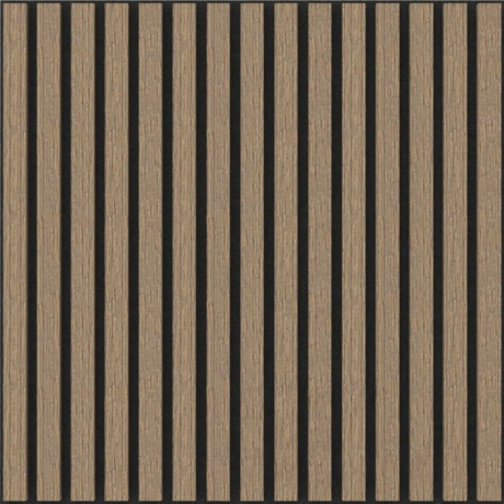 Acoustic Wall Panels - OaK Square - 5 Panels in Box (600x600mm) 1.8 m2 coverage | KYNORA DECOR